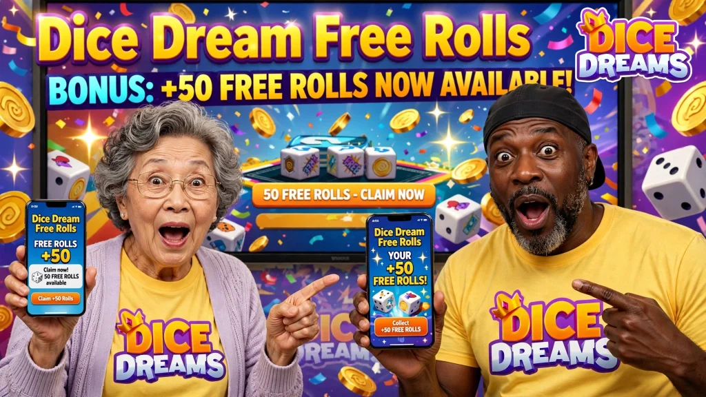 dice dreams free rolls 2026