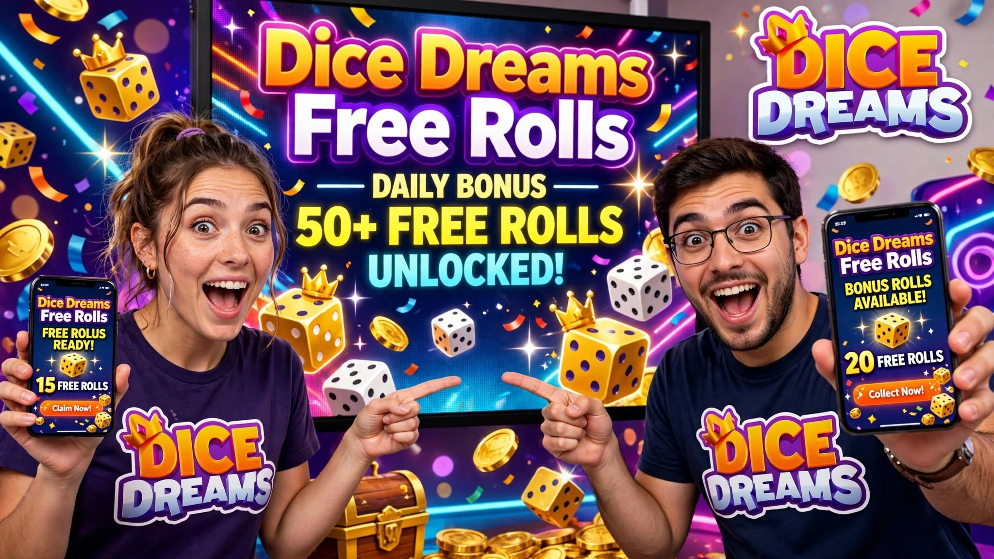 dice dreams free rolls 2026