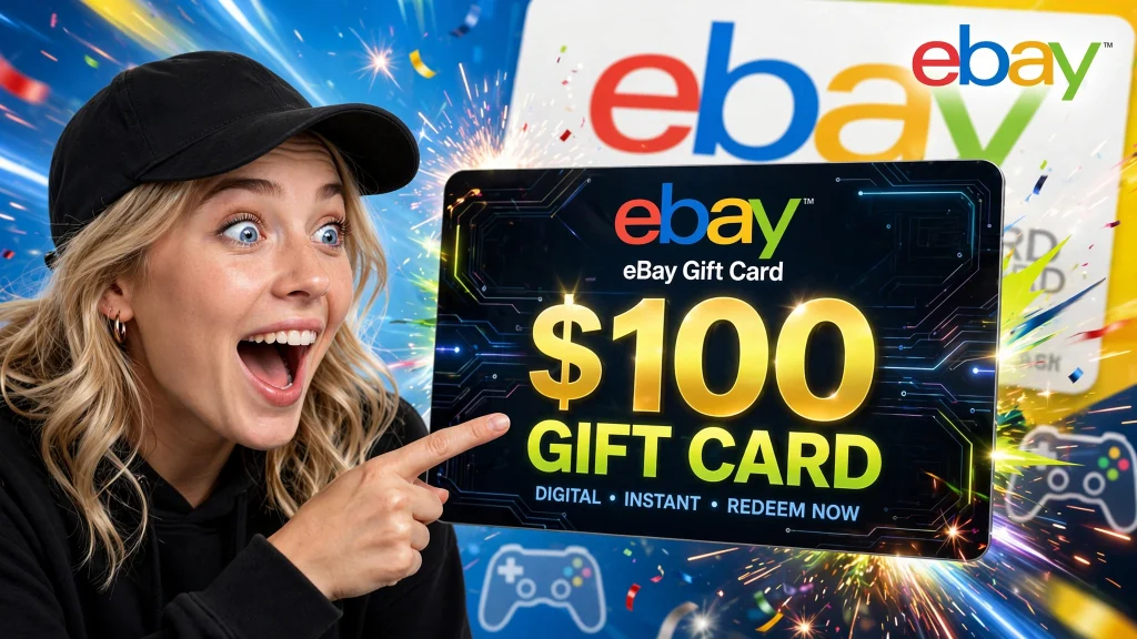 ebay gift card redeem code