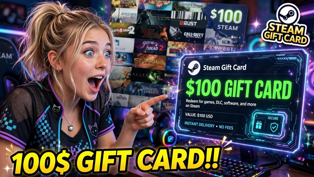 steam gift card redeem code